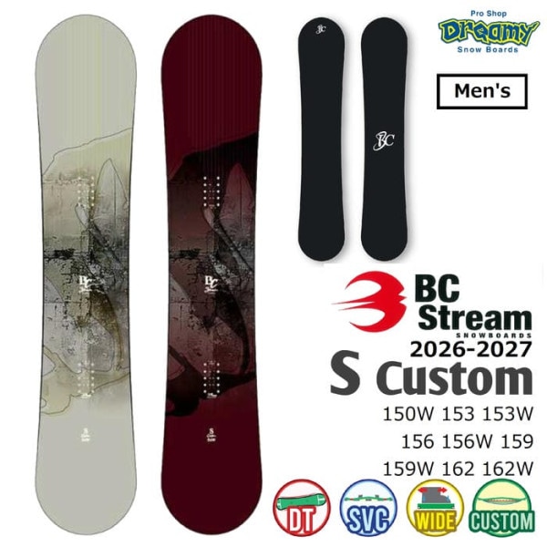 26-27 BC STREAM S CUSTOM �ǥ��쥯����ʥ�ĥ��� ���硼�ȥХꥢ�֥륭���С� ��� �ӡ��������ȥ꡼�� ������������ �� ���Ρ��ܡ��� �� ������