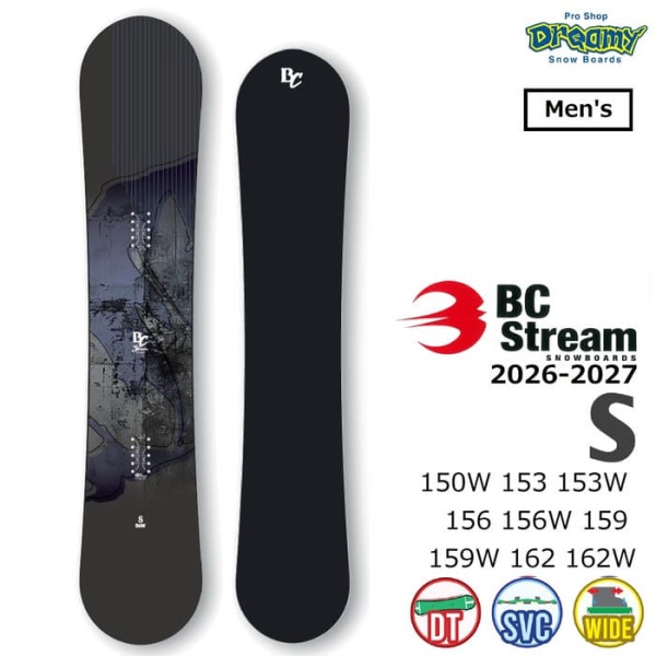 ☆スノーボード,ボード,ブランド,BC STREAM | ドリーミー公式