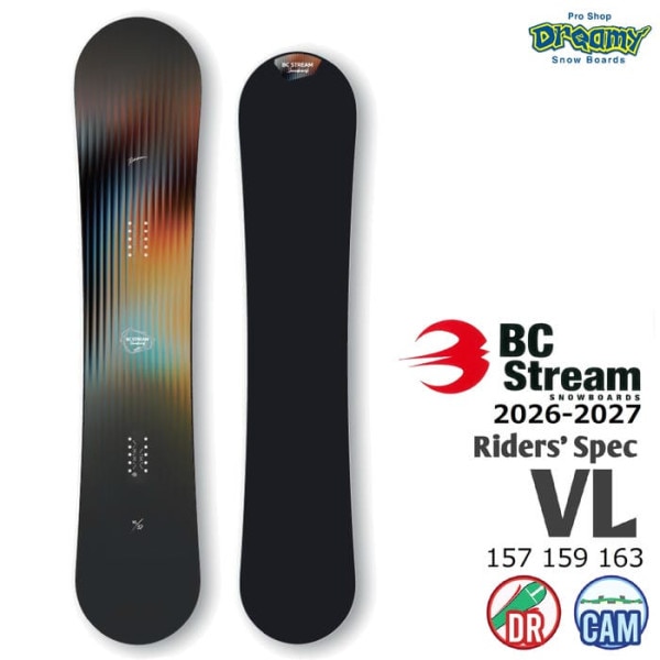 26-27 BC STREAM Riders'Spec VL �ǥ��쥯����ʥ� �����С� �����ӥ� �ӡ��������ȥ꡼�� �饤���������ڥå��֥����� �� ���Ρ��ܡ��� �� ������