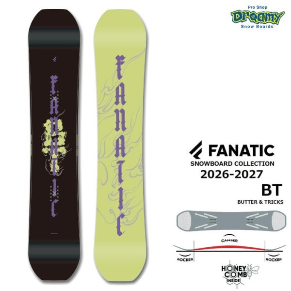 26-27 FANATIC BT 148/150/153/156 �ݥåץ����С� �ĥ�����å� �ϥ˥��� ����ȥ� �Х����� �ȥ�å� �ե��ʥƥ��å� �ӡ��ƥ��� ���Ρ��ܡ��� �� ������