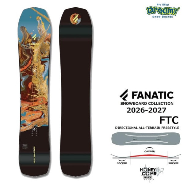 26-27 FANATIC FTC 147/153/157/160 パウキャンバー ディレクショナル
