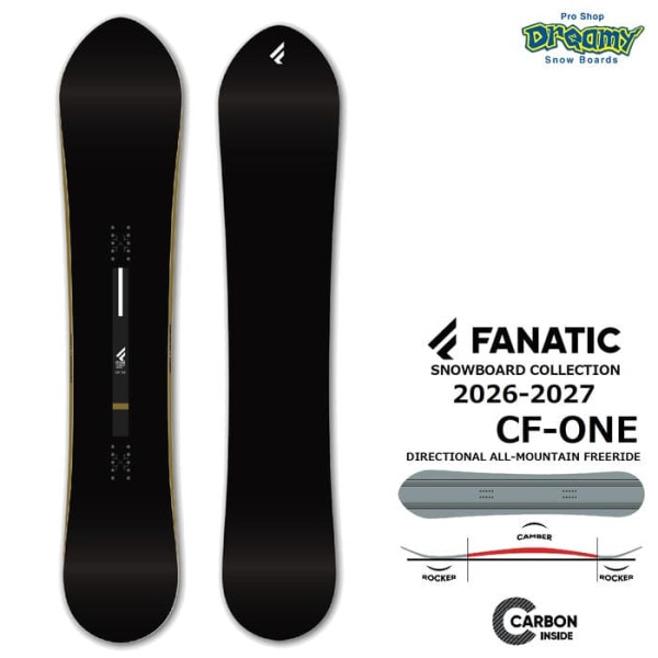26-27 FANATIC CF-ONE 153/157/160 �ѥ������С� �ǥ��쥯����ʥ� �����ܥ� �����ӥ� ������饦��� �ե��ʥƥ��å� �������ե�� ���Ρ��ܡ��� �� ������
