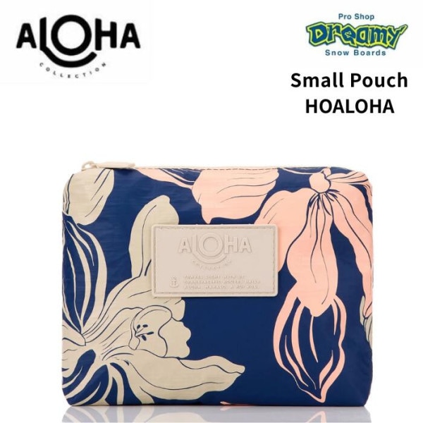 ALOHA COLLECTION �����ϥ��쥯�����  Small Pouch Hoaloha Navy UBTSP0187NAVY ���� ��ũ �ӡ��� �Хå� ��ʪ����