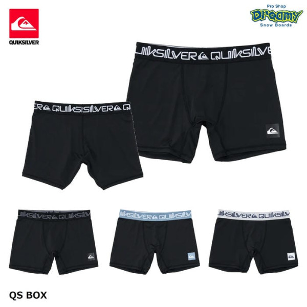 QUIKSILVER QS BOX QUD261002 ����ʡ� �ܥ��������硼�� ®�� UV���å� ��Φξ�� ���ȥ�å� �쥮��顼�ե��å� �ȥ졼�˥� ���� �����å�����С� ������