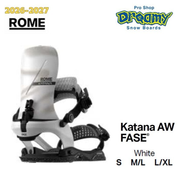 26-27 ROME Katana AW FASE WHITE ������ ������ �ե������������ƥ� 21026102wt ���Ρ��ܡ��� �Х���ǥ���