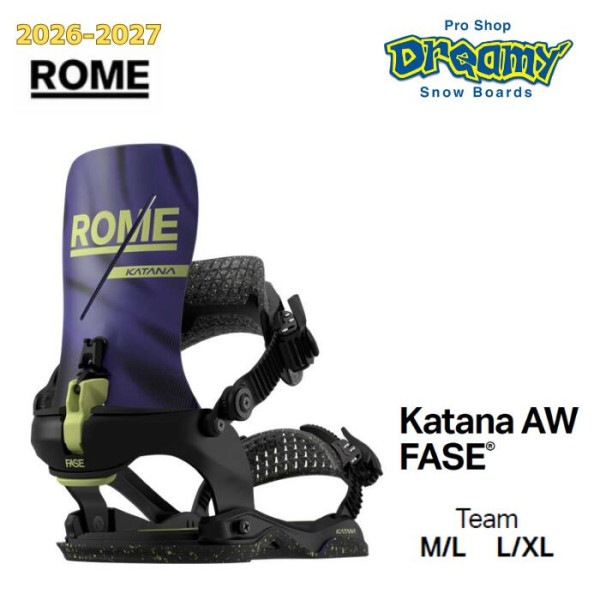 26-27 ROME Katana AW FASE TEAM ������ ������ �ե������������ƥ� 21026103 ���Ρ��ܡ��� �Х���ǥ���