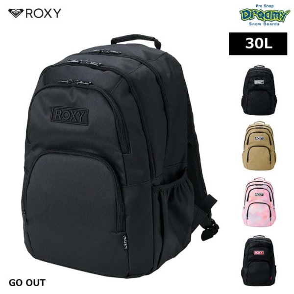 ROXY GO OUT RBG261301 �Хå��ѥå� 30L ���� ��åץȥåץ��꡼�� ����ݥ��å� �������ȥ��ȥ�å� �����ɥݥ��å� D���� �ɽ� ���� ���å� �������� ������