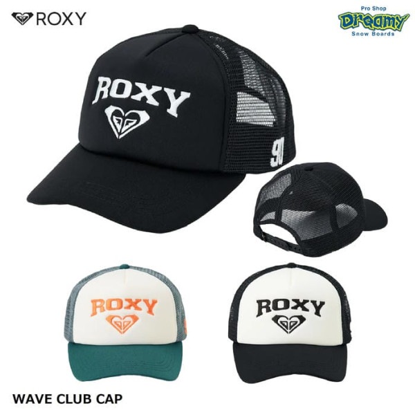 ROXY WAVE CLUB CAP RCP261327 ��å��奭��å� 5�ѥͥ� ���ʥåץХå� �����֥ɥХ����� �ȥꥳ�å��Ǻ� ������Ĵ����ǽ ��? ���� �������� ������