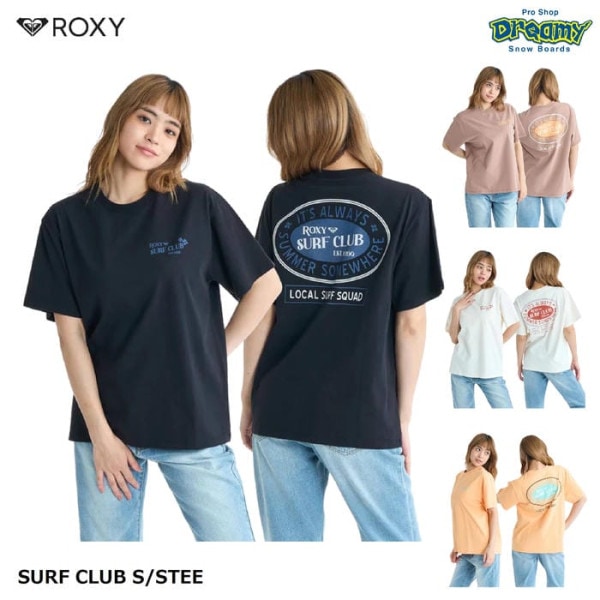 ROXY ROXY SURF CLUB S/STEE RST261092 T����� Ⱦµ �쥮��顼���륨�å� �Хå��ץ��� ���åȥ��Ǻ� ������ơ����� ����ץ� ���� �������� ������
