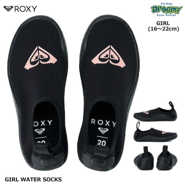 ROXY GIRL WATER SOCKS TSA261701 ���å� �����ե֡��� 16-22cm ���ȥ�å� �ͥ��ץ�� �������å� ���� �ޥ�󥷥塼�� �����ȥɥ� BBQ SUP �������� ������