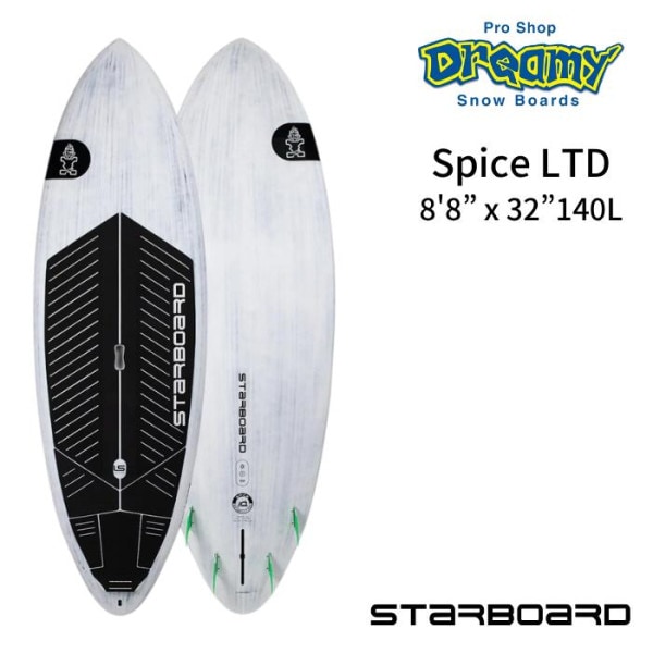 STARBOARD �������ܡ��� SPICE LTD 8��8�� x 32�� 140L LS S23D26 ���ѥ�����ߥƥå� �ϡ��ɥ��å� ���åץ����ե���