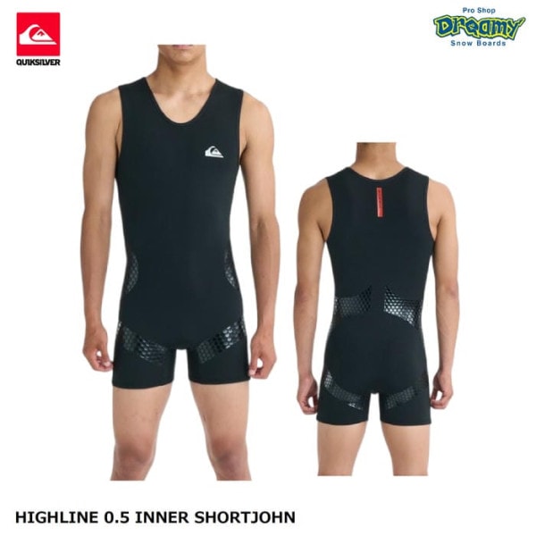 QUIKSILVER HIGHLINE 0.5 INNER SHORTJOHN QSA261701 ���硼�ȥ���� ����ץ�å���󥤥�ʡ� ����ѥ�ե��å� �õ����� �������ݡ��ȵ�ǽ �����å�����С� ������