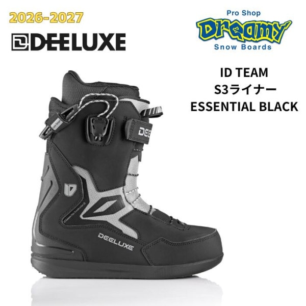 26-27 DEELUXE �ǥ�����å��� ID TEAM S3�饤�ʡ� ESSENTIAL BLACK �����ǥ��� �����⥤��ʡ� Ǯ���� ���Ρ��ܡ��� �֡��� 572550-9081