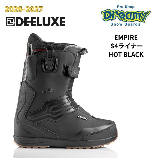 26-27 DEELUXE �ǥ�����å��� EMPIRE S4�饤�ʡ� HOT BLACK ����ѥ��� �����⥤��ʡ� Ǯ���� ���Ρ��ܡ��� �֡��� 572620-4219