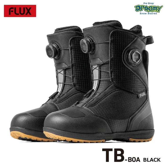 26-27 FLUX TB-BOA BLACK ブーツ ハードフレックス ダブルボア F0