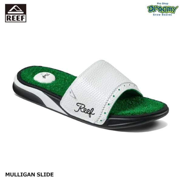 REEF MULLIGAN SLIDE CI3748 GRN �ӡ���������� ���饤�� �ƥ����ۥ���� ����եܡ�����ͥҡ��륵�ݡ��� �͹��� ���� EVA�����ȥ����� ���� �꡼�� ������