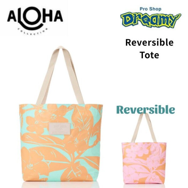 ALOHA COLLECTION �����ϥ��쥯����� Reversible Tote Lei Garden - Splash UBTRT0252  ���� ��ũ �ӡ��� �Хå� ��ʪ����