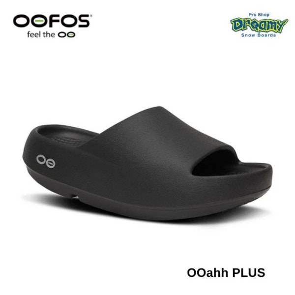 OOFOS �����ե��� OOahh PLUS 2001110050261 Black �ꥫ�Х꡼���塼�� �ü쥽���� �׷�ۼ� �������� ������ǽ �ɽ����� ����⤯ ���� ������