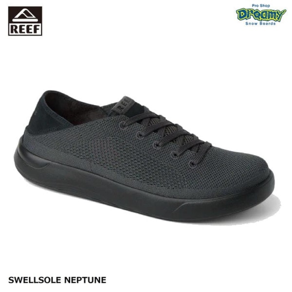 REEF SWELLSOLE NEPTUNE CJ8917 BLK ���ˡ����� 25-30cm �������å� 2WAY���� ��å����Ǻॢ�åѡ� �졼�����å� ���᥽���� ������� ���� �꡼�� ������