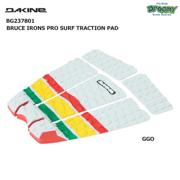 DAKINE BRUCE IRONS PRO SURF TRACTION PAD BG237801 �ǥå��ѥå� 5�ԡ��� 7mm���󥿡������� 25mm��ľ�����å����å��ơ��� �����ե��� �������� ������