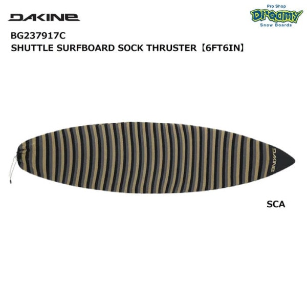 DAKINE SHUTTLE SURFBOARD SOCK THRUSTER BG237917C 6FT6IN �����եܡ��ɥ����� ���硼�� ���饹���� �˥å� ��å���/�ե����Ǽ�ݥ��å� ���� �������� ������