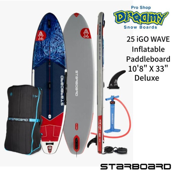 STARBOARD �������ܡ��� 25 iGO WAVE Inflatable Paddleboard 10'8