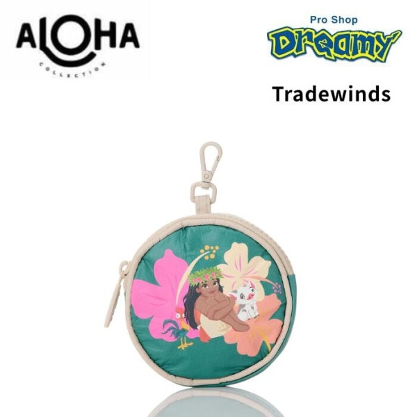 ALOHA COLLECTION �����ϥ��쥯����� Cutie  Tradewinds - Garden �ǥ����ˡ� �⥢�� ���� ��ũ �ӡ��� �Хå� ��ʪ����
