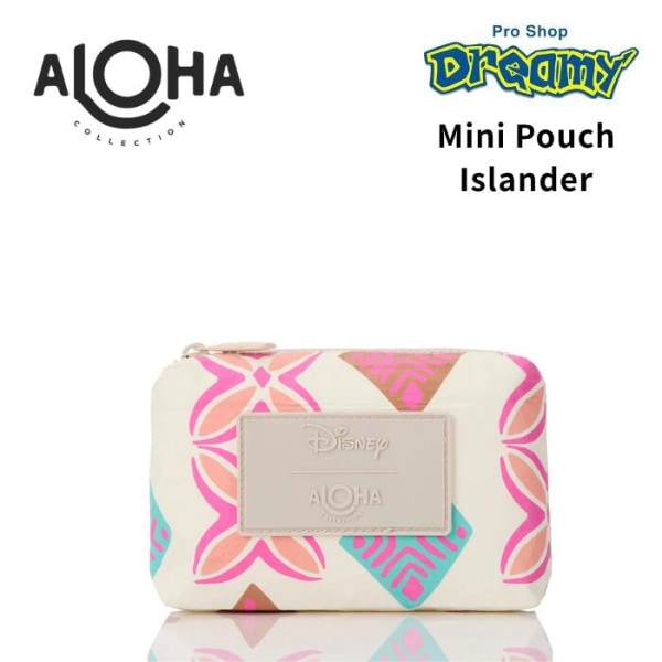 ALOHA COLLECTION �����ϥ��쥯�����Mini Pouch Islander - Mirage �ǥ����ˡ� �⥢�� ���� ��ũ �ӡ��� �Хå� ��ʪ����