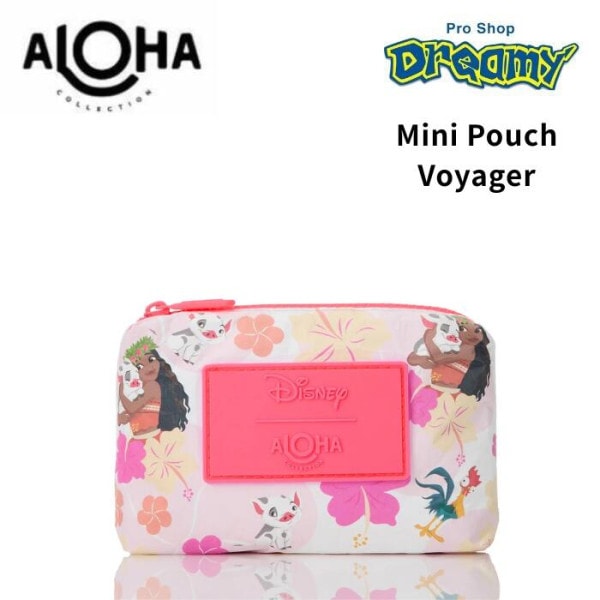 ALOHA COLLECTION �����ϥ��쥯�����Mini Pouch Voyager - Fruit Punch �ǥ����ˡ� �⥢�� ���� ��ũ �ӡ��� �Хå� ��ʪ����