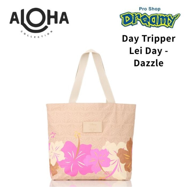 ALOHA COLLECTION �����ϥ��쥯����� Day Tripper Lei Day - Dazzle �ǥ����ˡ� �⥢�� ���� ��ũ �ӡ��� �Хå� ��ʪ����