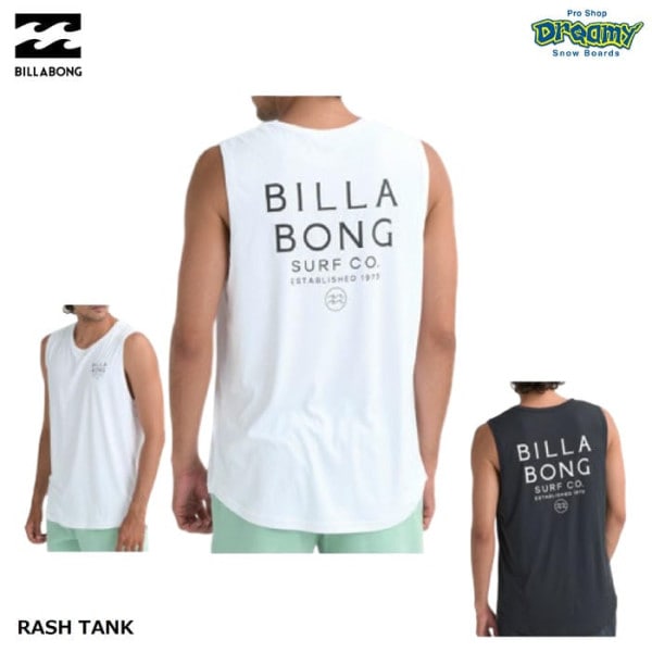 BILLABONG RASH TANK BG011857 ��å��奬���� ���󥯥ȥå� �쥮��顼�ե��å� �ܿ��䴶 UV�ץ��ƥ������ UPF50+ ���� ���� �ӥ�ܥ� ��� ������