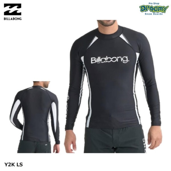 BILLABONG Y2K LS BG011853 ��å��奬���� Ĺµ �ѥե����ޥ󥹥ե��å� UV�ץ��ƥ������ UPF50+ �ޥåȥȥꥳ�å� ���� BWT ���� �ӥ�ܥ� ��� ������