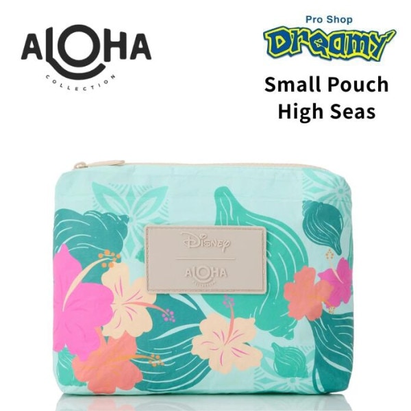 ALOHA COLLECTION �����ϥ��쥯����� Small Poutch High Seas - Salty UBTSP0299 �ǥ����ˡ� �⥢�� ���� ��ũ �ӡ��� �Хå� ��ʪ����