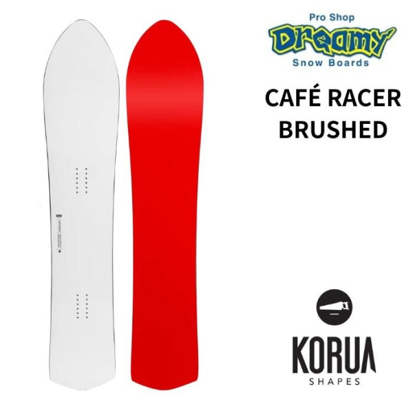 KORUA ���륢 CAFE RACER BRUSHED ���ե��졼�����֥�å���� �����ӥ� �ѥ����� �ե꡼��� ���Ρ��ܡ��� ��
