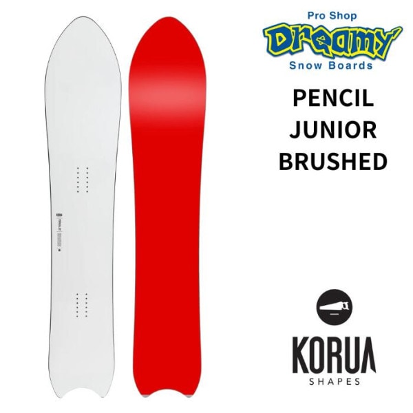 KORUA ���륢 PENCIL JUNIOR BRUSHED �ڥ󥷥른��˥��֥�å���� �����ӥ� �ѥ����� �ե꡼��� ���Ρ��ܡ��� ��  �Ҷ� ���å�