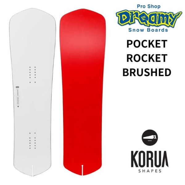 KORUA ���륢 POCKET ROCKET BRUSHED �ݥ��åȥ����åȥ֥�å���� �����ӥ� �ѥ����� �ե꡼��� ���Ρ��ܡ��� ��
