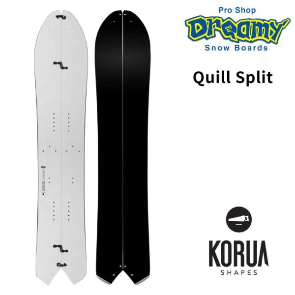 KORUA ���륢 Quill Split ���ץ�åȥܡ��� �����ӥ� �ѥ����� �ե꡼��� ���Ρ��ܡ��� ��