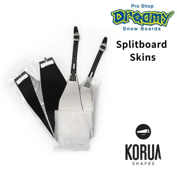 KORUA ���륢 Splitboard Skins ������ �ƥ�ǥ��б� ���ץ�åȥܡ��� �����ӥ� �ѥ����� �ե꡼��� ���Ρ��ܡ��� ��