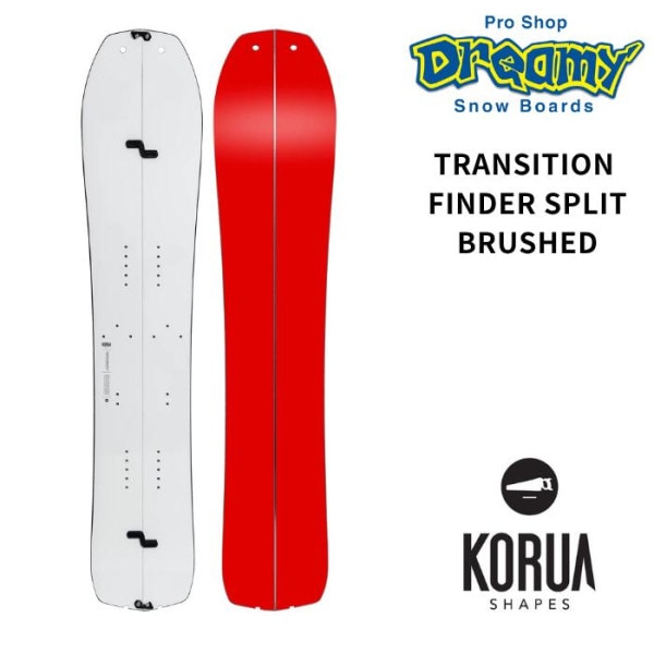 KORUA ���륢 TRANSITION FINDER SPLIT BRUSHED ���ץ�åȥܡ��� �����ӥ� �ѥ����� �ե꡼��� ���Ρ��ܡ��� ��