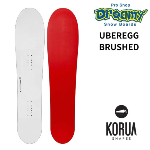 KORUA ���륢 UBEREGG BRUSHED �����С����å��֥�å���� �����ӥ� �ѥ����� �ե꡼��� ���Ρ��ܡ��� ��