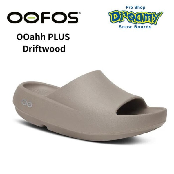 OOFOS �����ե��� OOahh PLUS 2001110212262 Driftwood �ꥫ�Х꡼���塼�� �ü쥽���� �׷�ۼ� �������� ������ǽ �ɽ����� ����⤯ ���� ������