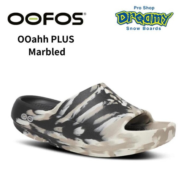 OOFOS �����ե��� OOahh PLUS 2001110216262 Marbled �ꥫ�Х꡼���塼�� �ü쥽���� �׷�ۼ� �������� ������ǽ �ɽ����� ����⤯ ���� ������