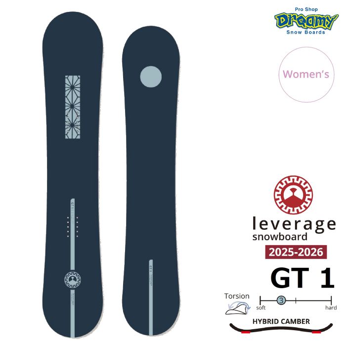 25-26 leverage GT1 137/140/143 ハイブリッドキャンバー グラトリ専用