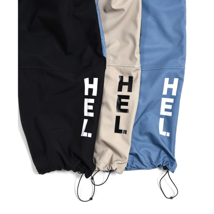 HELLOID ヘルロイド 23HEL-16 スノーパンツ SOFTSHELL BIB PANTS 2024