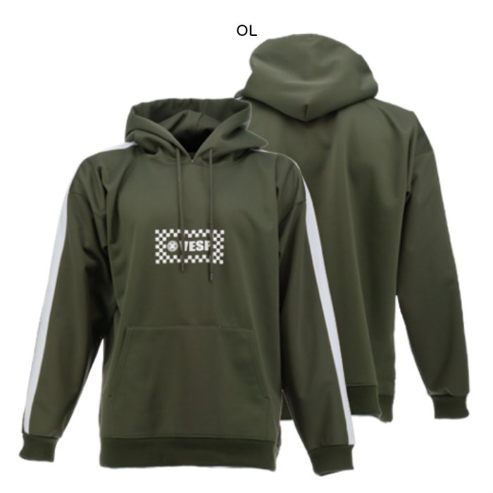 VESP べスプ CHECKERED LOGO LINE HOODY VPMS19-01 パーカー
