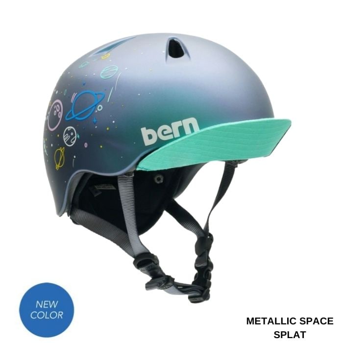 BERN バーン NINO ヘルメット BEVJB METALLIC SPACE SPLAT 子供
