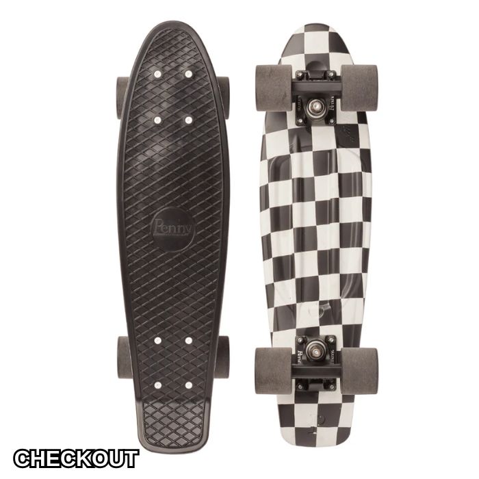 極美品【整備済み】ペニー22インチ グラフィックス Penny ペニースケートボード グラフィックスシリーズ CHECKOUT 22