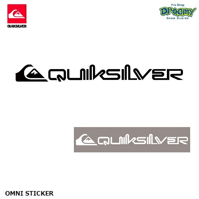 QUIKSILVER クイックシルバー OMNI STICKER QOA215321 転写ステッカー