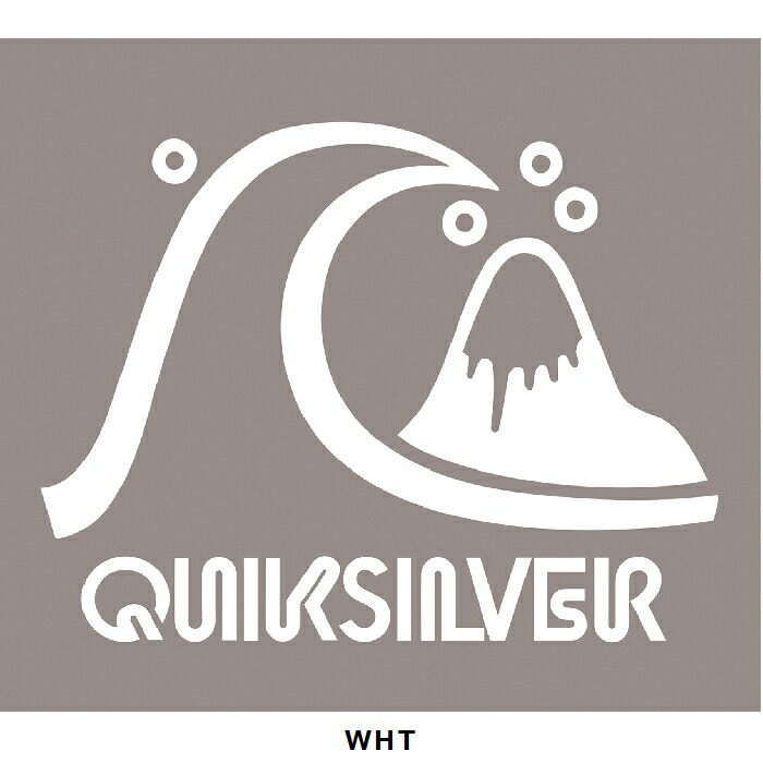QUIKSILVER クイックシルバー BUBBLE STICKER QOA215322 転写