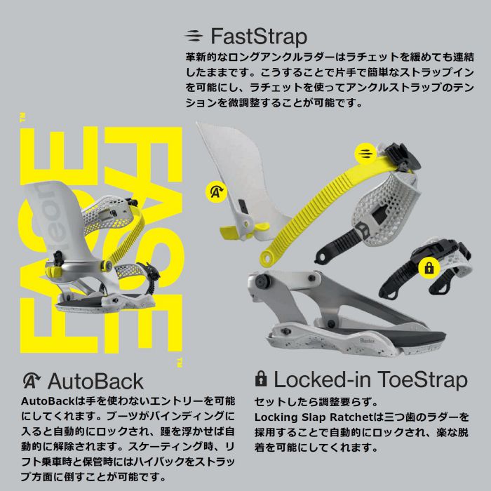 25-26 Bataleon Blaster FASE AsymWrap Whiteファストエントリー